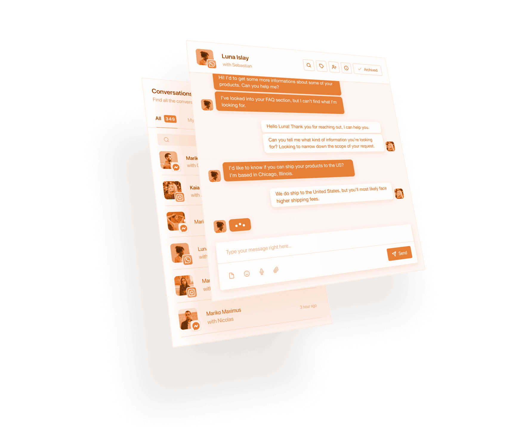 Centralize your messaging channels